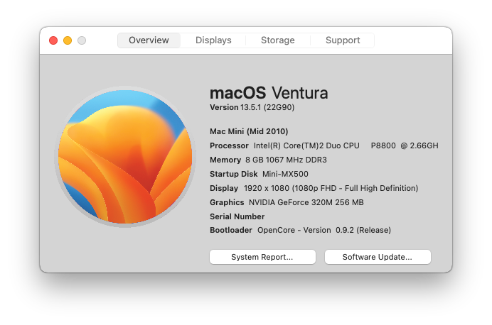 Mac mini4,1: Ventura Incremental S/W Update failure - Mac mini ...